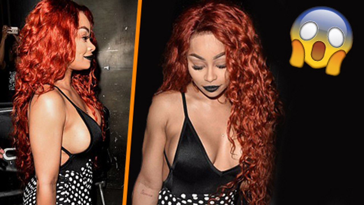 Blac Chyna's Flaunts Debuting Red Hair At 'Project L.A' in Hollywood