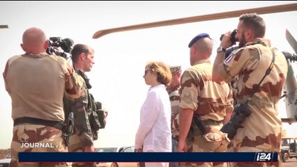 Diplomatie: Florence Parly s'est rendue sur la base de Barkhane, au Mali