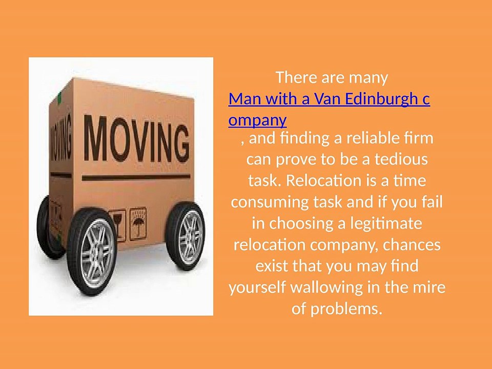 Points to Consider Before Hiring Man with a Van Edinburgh Company