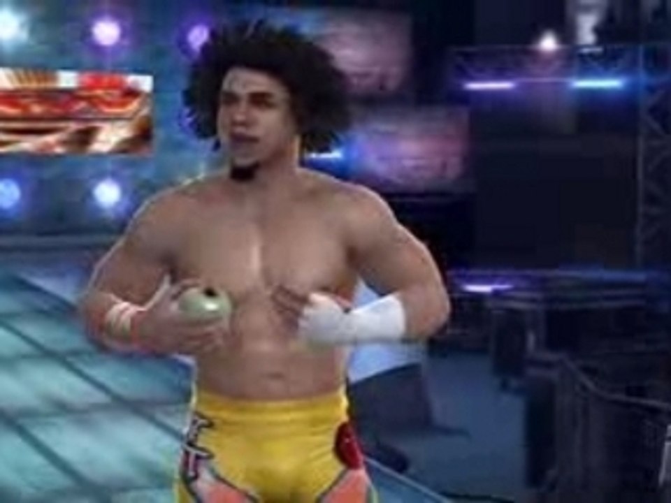 Smackdown vs Raw 2008 Carlito entrance Ps3