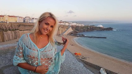 AMAZING Naughty Host on #MiamiTV - STUNNING YOUNG Jenny Scordamaglia - Chukka Jamaica Horseback riding on the beach - Miami TV