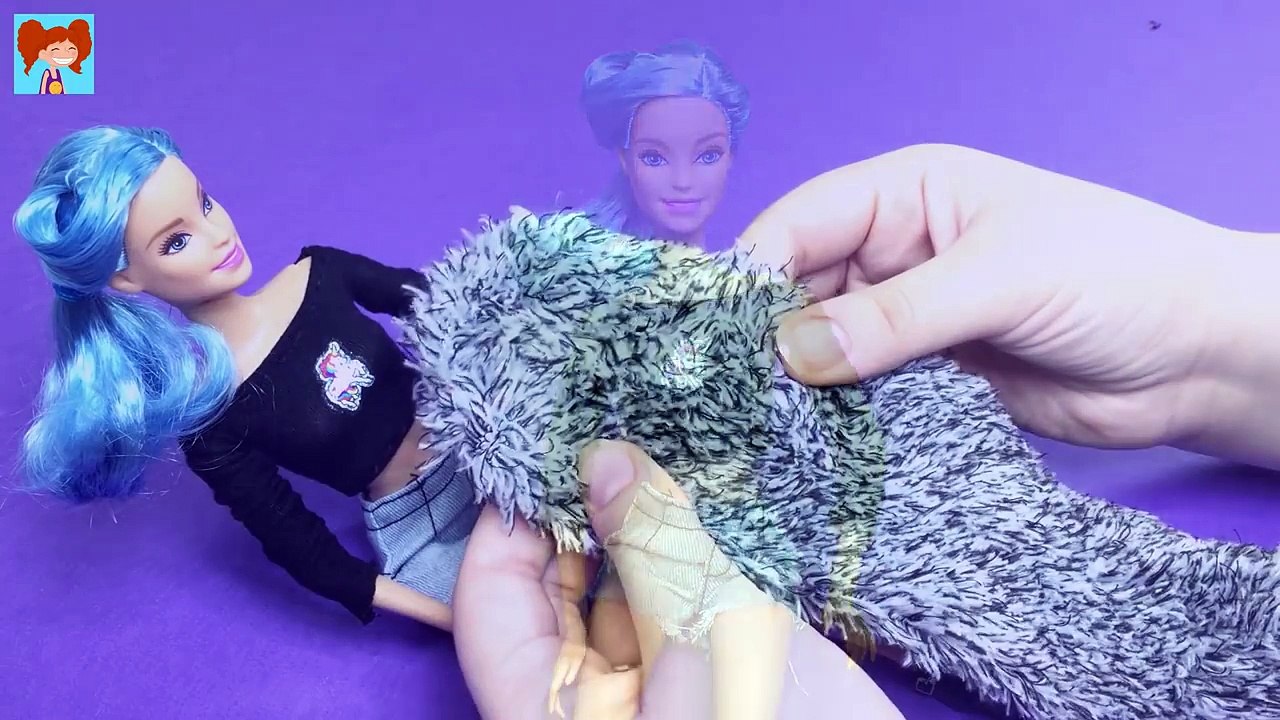 Barbie Dikişsiz Yelek Yapımı Kendin Yap Kolay Barbie Bebek Kıyafetleri Oyuncak Yap