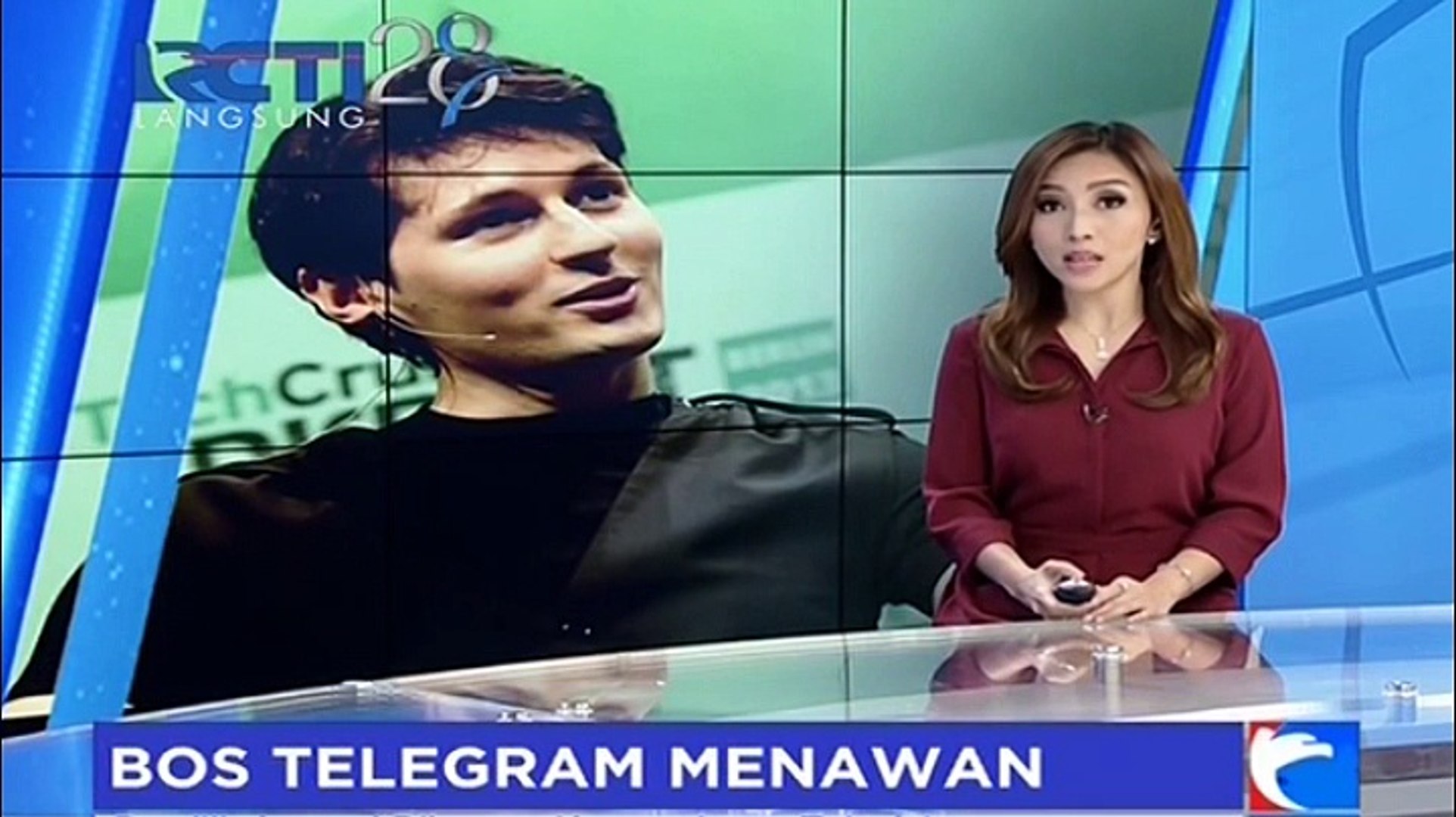 ⁣CEO Telegram Kunjungi Indonesia