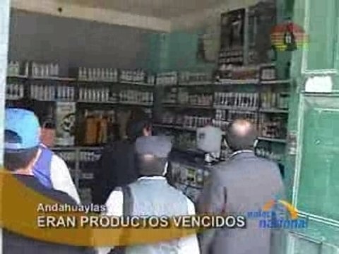 ERAN PRODUCTOS VENCIDOS - ANDAHUAYLAS
