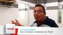 La Louvière : les nouveaux vestiaires du Tivoli