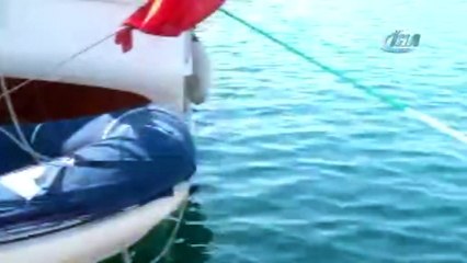 Marmaris’te motoryat battı