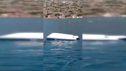 Marmaris Açıklarında Tur Teknesi Battı