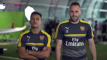 Alexis Sanchez Hilarious Laugh After David Ospina Weird Pronunciation Of Share It!