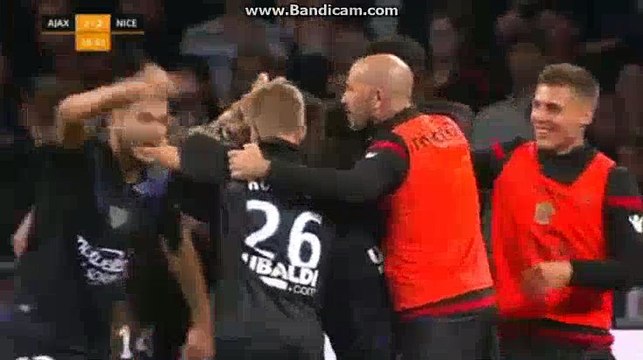 Goal Ajax (Hol) 2-2 (Frc) OGC Nice 02.08.2017