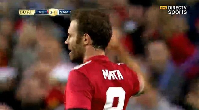MATA GOAL HD - Manchester United (Eng) 2-1 Sampdoria (Ita) 02.08.2017