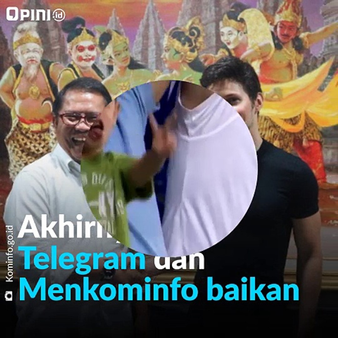 ⁣Blokir Telegram Akan Dicabut