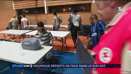 Nouveaux incendies dans le sud-est de la France