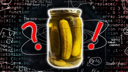 Ouvrir un bocal de cornichons