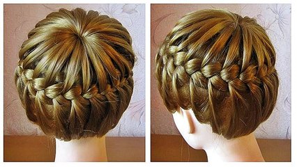 Easy Hairstyle Tutorial Crown Braid