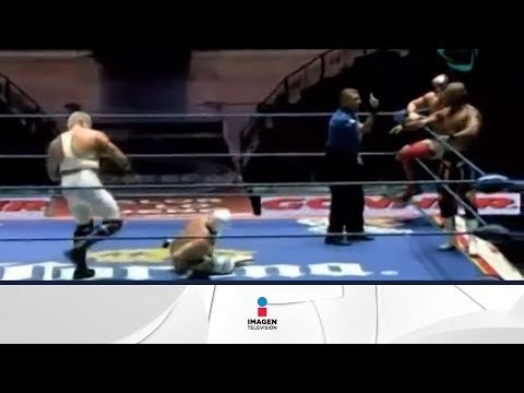 Guerrero Maya, Delta y Stuka Jr. vs. Black Warrior, Niebla Roja y Vangellys 04/08/12