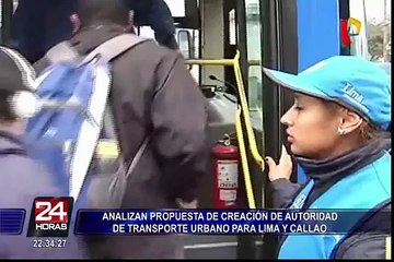 Analizan propuesta de creación de Autoridad de Transporte Urbano para Lima y Callao