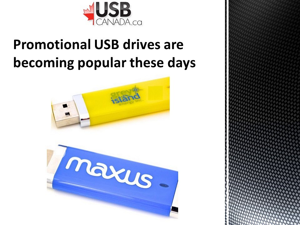 The Classic Promotional USB Flash Drive : Simple, Sober and Economical