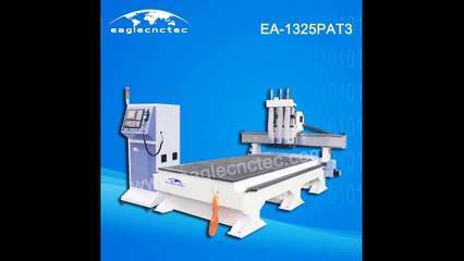 pneumatic atc auto tool changer cnc router working show