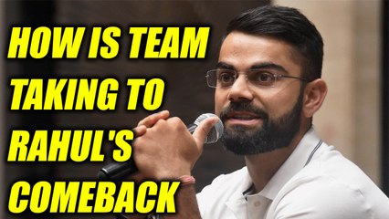 Descargar video: India vs Sri Lanka 2nd test: Virat Kohli says, KL Rahul deserves in playing XI | Oneindia News