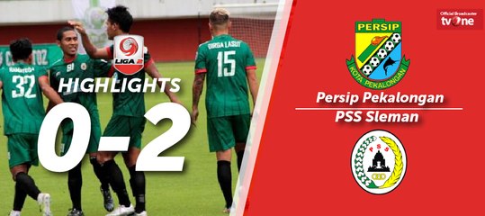 Highlight Liga 2 - Persip Pekalongan vs PSS Sleman (0-2)
