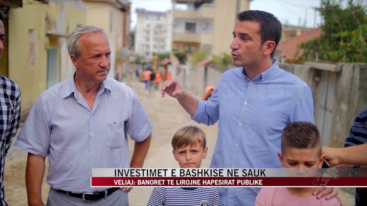 Investimet e bashkisë në zonën e Saukut - News, Lajme - Vizion Plus