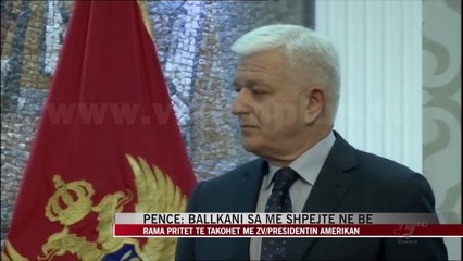 Pence: E ardhmja e Ballkanit në BE - News, Lajme - Vizion Plus