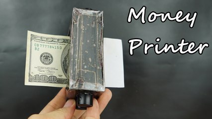 How to Make a Money Printer Machine - DIY Simple Magic Trick