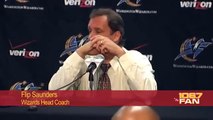 Flip Saunders Disappointed in Andray Blatche (03/23/10)