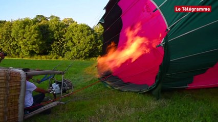Paimpol. Un vol magique en montgolfière