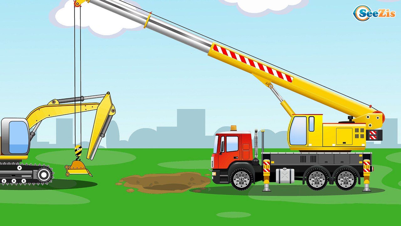 NEW Videos for kids with The Red Truck Episodes with Vehicles & Cars Cartoons for children