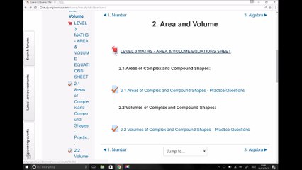 Areas of Compound and Complex Shapes