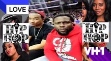 Meek Mill & Kevin Hart ROASTS Corey Brewers HAIRCUT While Sitting COURTSIDE At 76ers Game