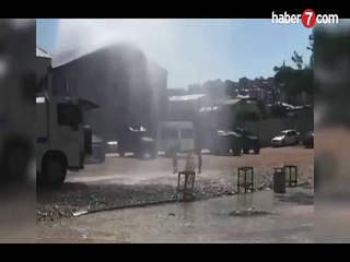 Serinlemek isteyen afacanları kırmayan TOMA