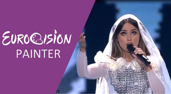 Lindita - World (Albania) 2017 First Semi-Final - Eurovision Painter