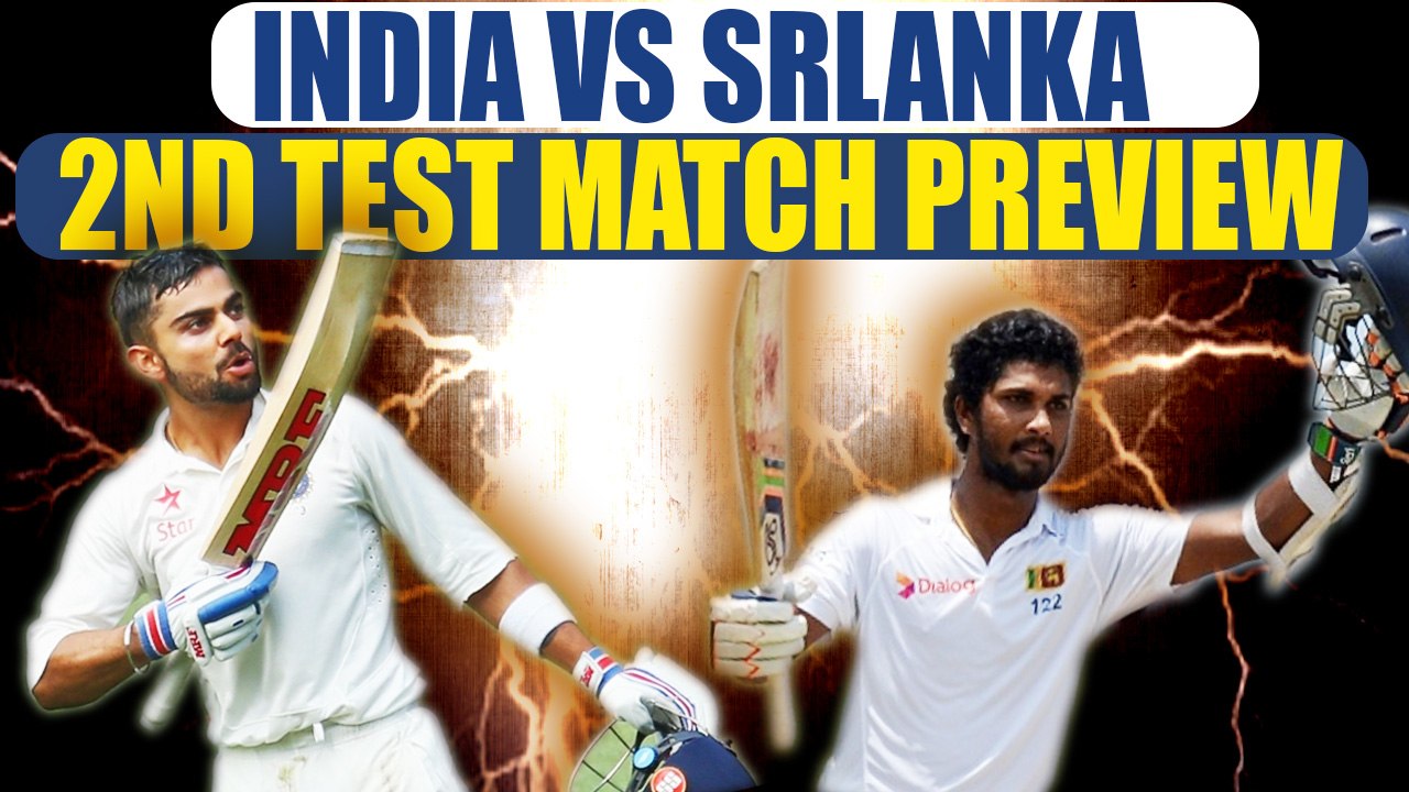 India vs Sri Lanka: Visitors look to win the 2nd test and take lead in 3 match rubber |Oneindia News
