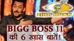 Bigg Boss 11 : INTERESTING FACTS about Salman Khan show | FilmiBeat