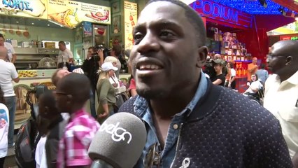 L'humoriste Kody accompagne de jeunes malades à la journée des enfants à la Foire du Midi