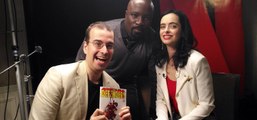 Entrevista a Mike Colter y Kristen Ritter, Luke Cage y Jessica Jones de The Defenders