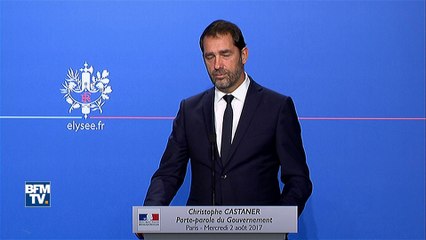 Castaner "souhaite une expérience de vie ministérielle" de plus d'une semaine et refuse d'évoquer l'organisation de l'Élysée