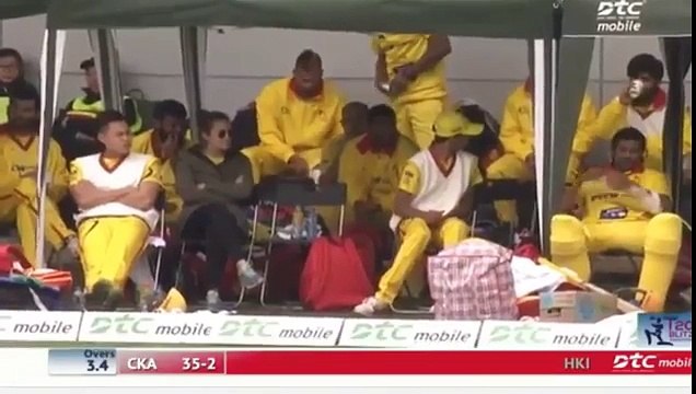 Saeed Ajmal 5 wickets on 18 balls in Hong Kong T20