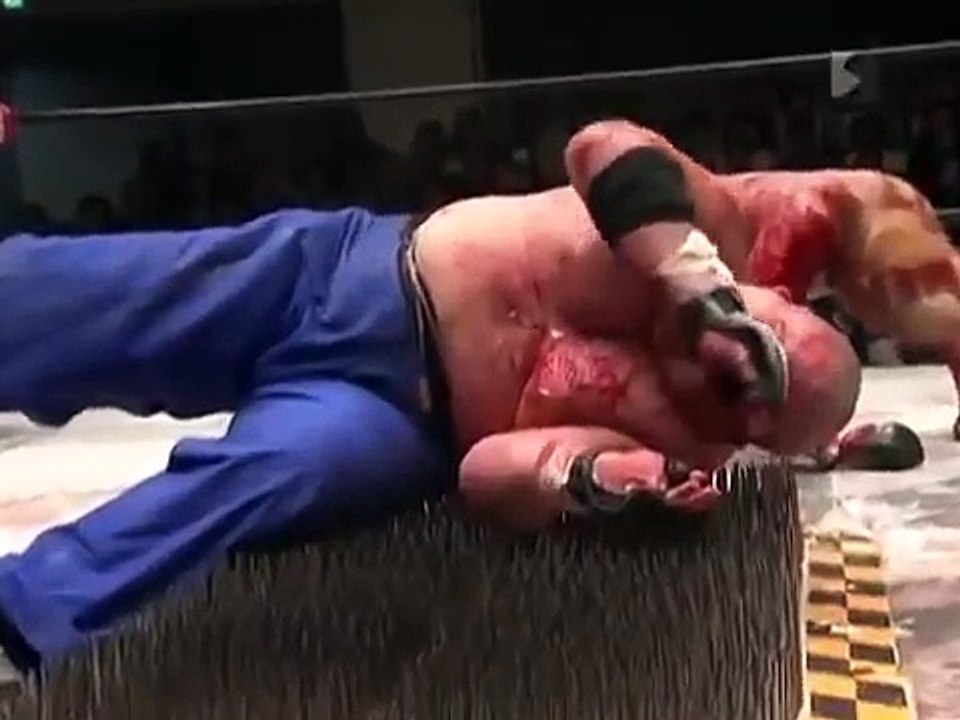 Abdullah Kobayashi vs Masashi Takeda (Spike Nail Death Match) - BJW 26.02.2012 [HIGHLIGHTS]
