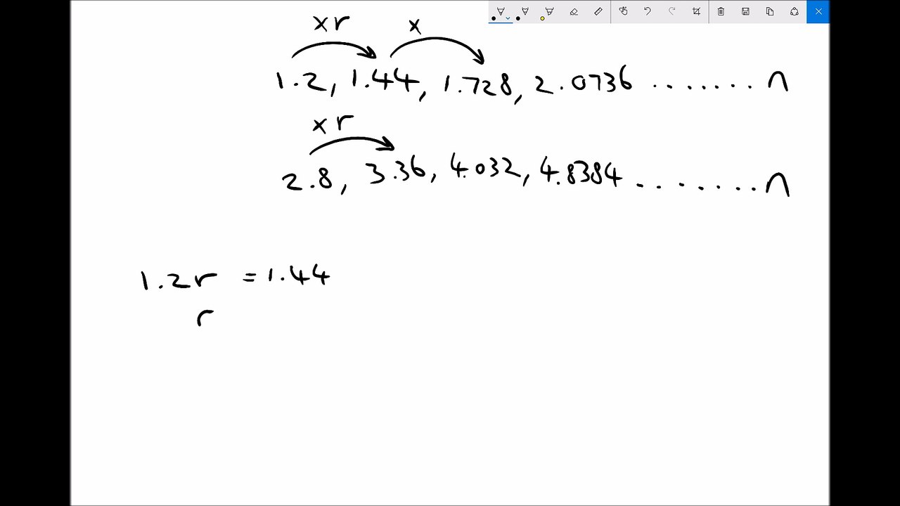 Geometric Progressions
