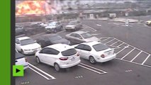 Images dramatiques d’un avion qui s’écrase sur une autoroute en Californie