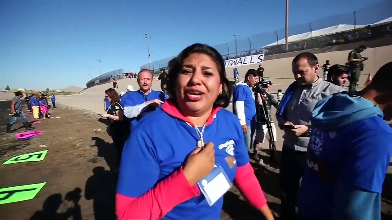 Hugs Not Walls: Families separated by US Mexico border briefly reunite