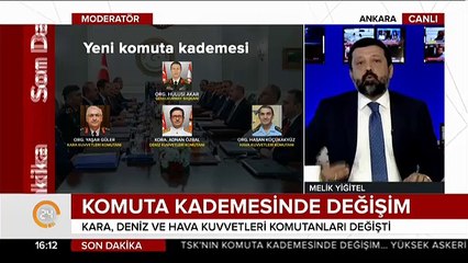 TSK'nın yeni komuta kademesi belli oldu!