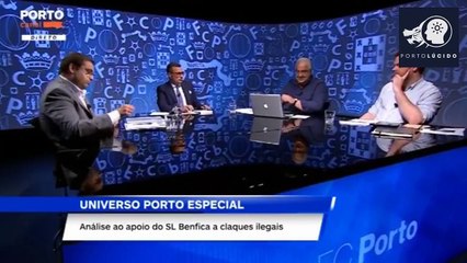 Bernardino Barros denunciou mais um exemplo grave e flagrante das claques benfiquistas.