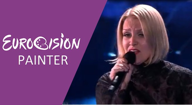 Norma John - Blackbird (Finland) 2017 First Semi-Final - Eurovision Painter