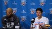 Taj Gibson & Doug McDermott Press Conference Before First Game with Thunder