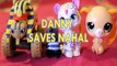 DANNY SAVES NAHAL SPHINX TRUCK PEPPA PIG SHIMMER & SHINE MAGIC MOTION BLAZE MONSTER MACHINES  Toys BABY Videos, PEPPA PI