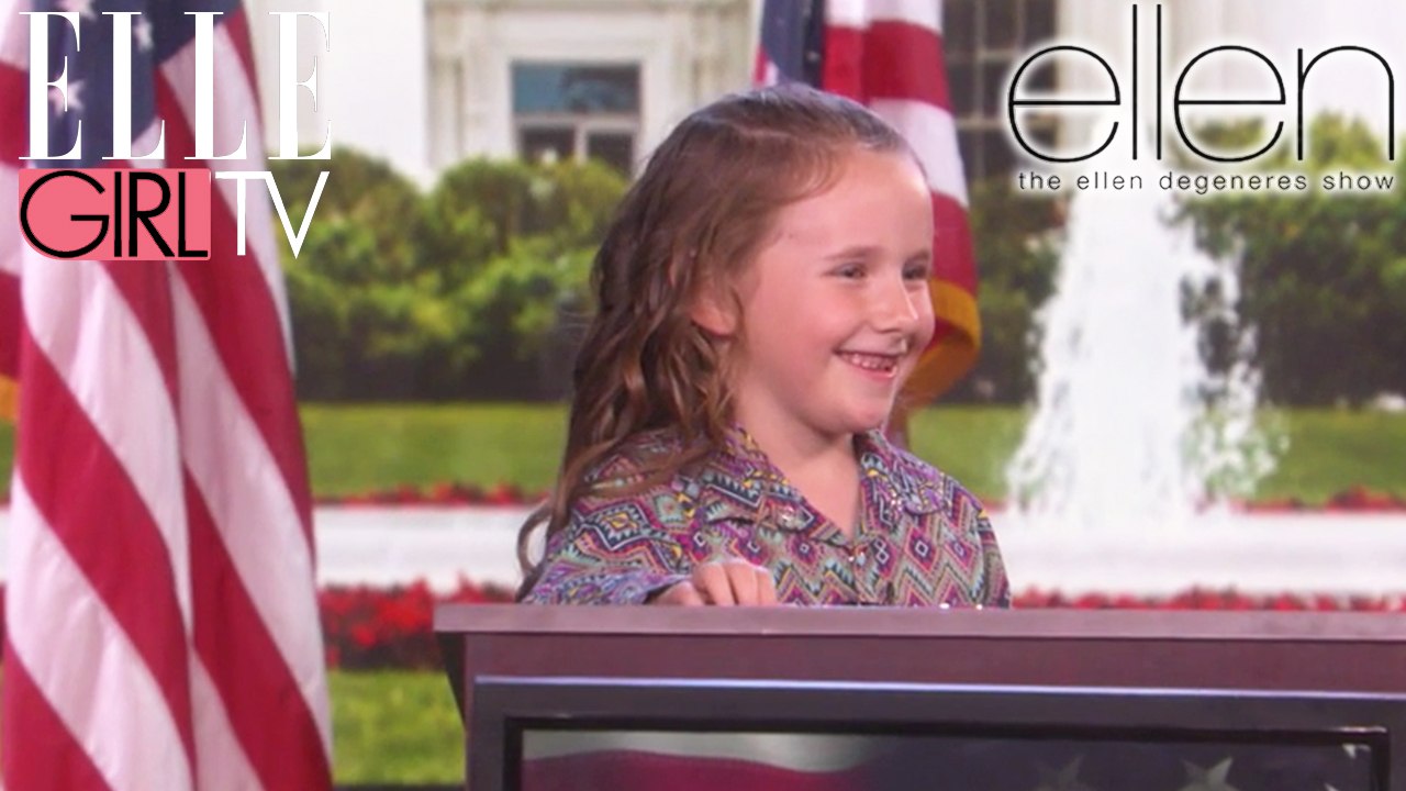 Un quiz sur les présidents des Etats-Unis avec Macey Hensley | The Ellen DeGeneres Show | Du Lundi à Vendredi à 20h10 | Talk Show